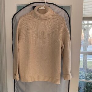 J. Jill Cream Turtleneck Sweater